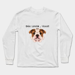 American bulldog puppy Long Sleeve T-Shirt